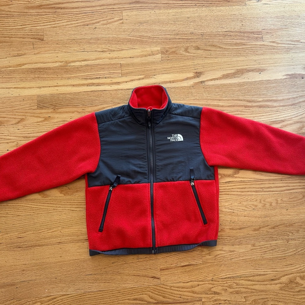 The North Face Denali Red Fleece Jacket Boys S